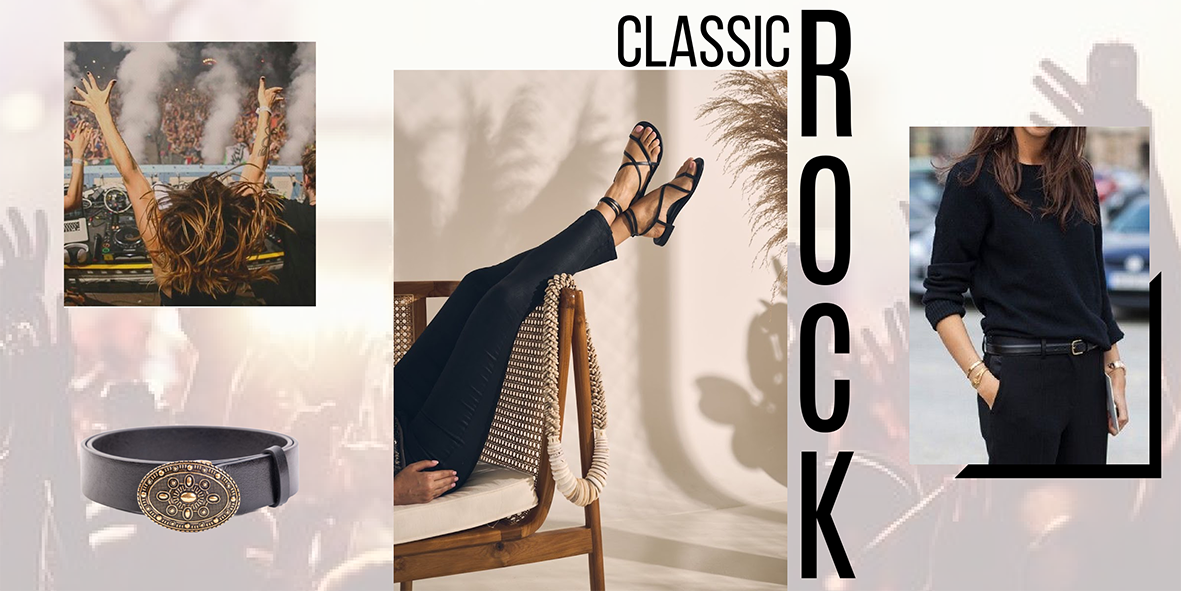 With My Sands | Leather sandals| Lookbook Evenings Rock Attitude| Inspirations Lifestyle