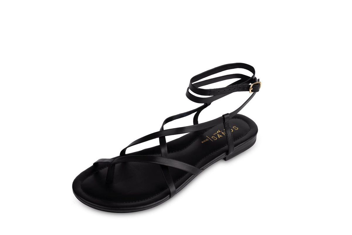 With My Sands | Leather sandals| Black Indie | Inspirations Lifestyle