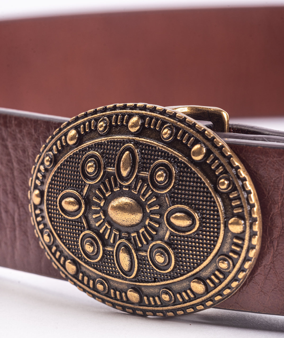 Belt Dear Charlotte Cognac - with my sands