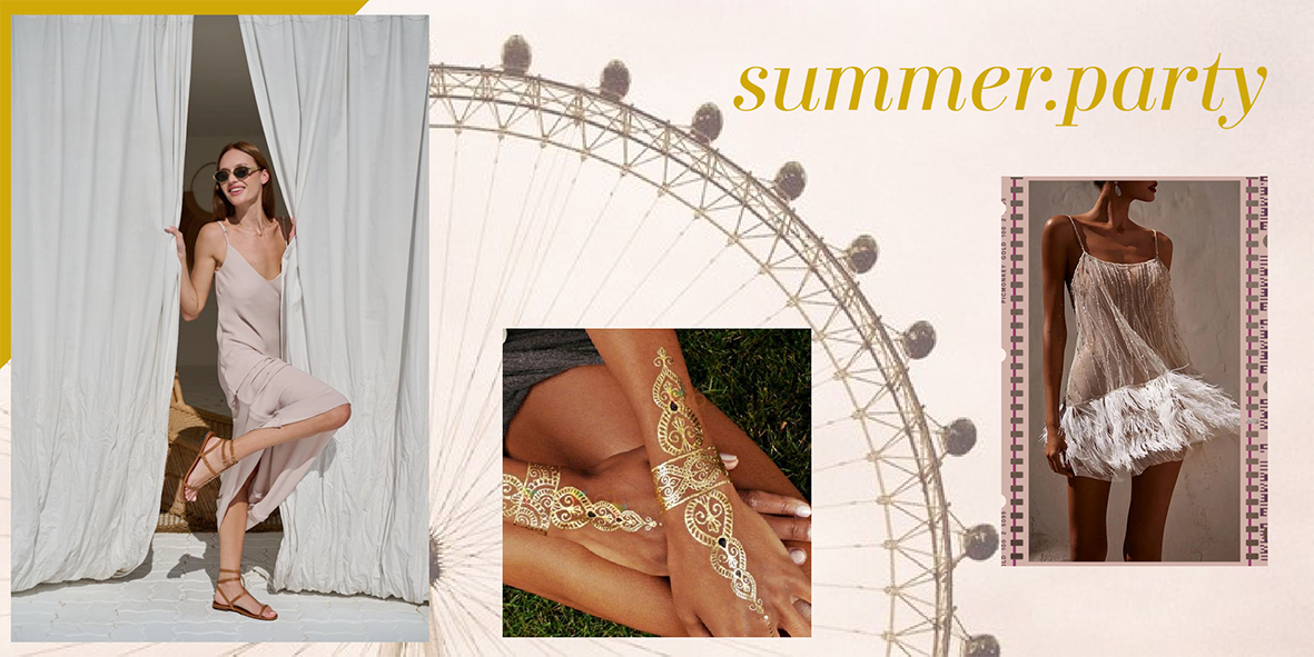 With My Sands | Leather sandals| Lookbook Evenings Summer| Inspirations Lifestyle Tatto 