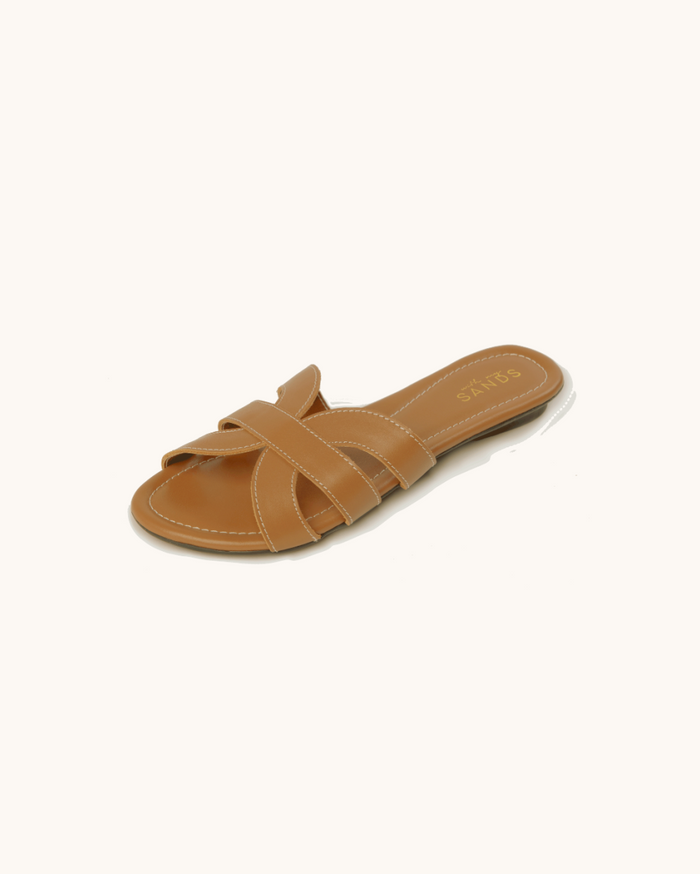Classic Bella Vita | Flat Mule Sandals