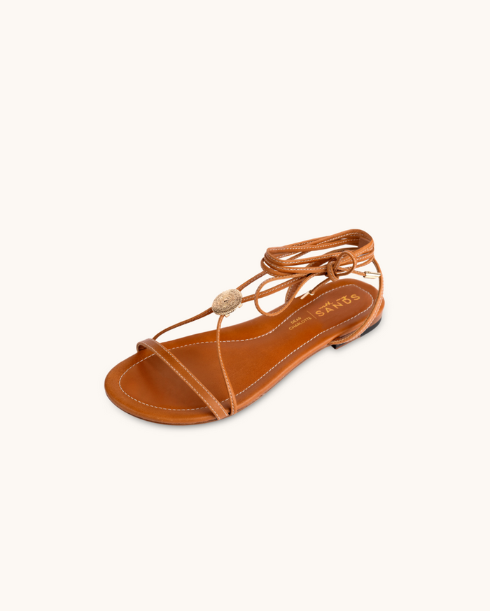 Dear Charlotte | Leather sandals