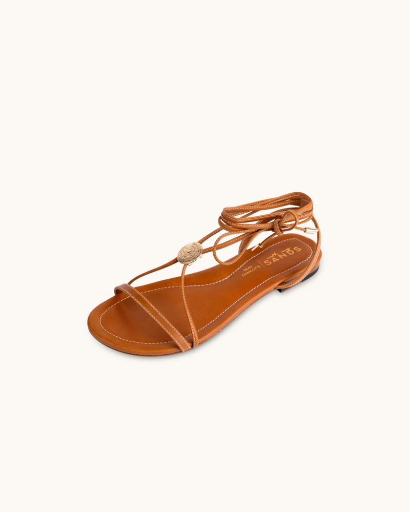 Dear Charlotte | Leather Sandals