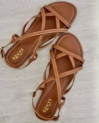 sandals Cyclades camel