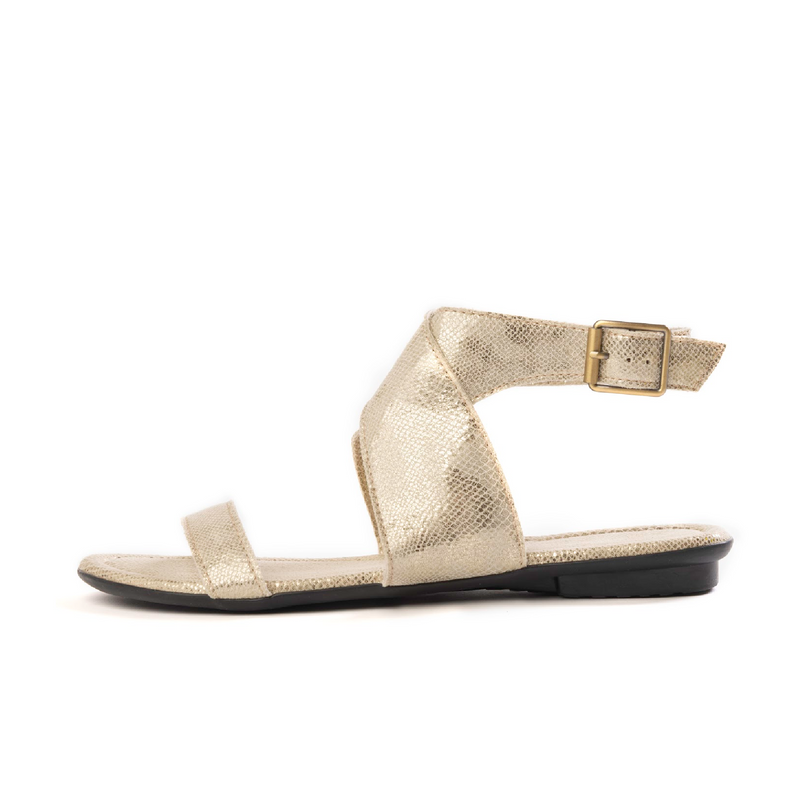 Gypset Lizard Gold- sandals