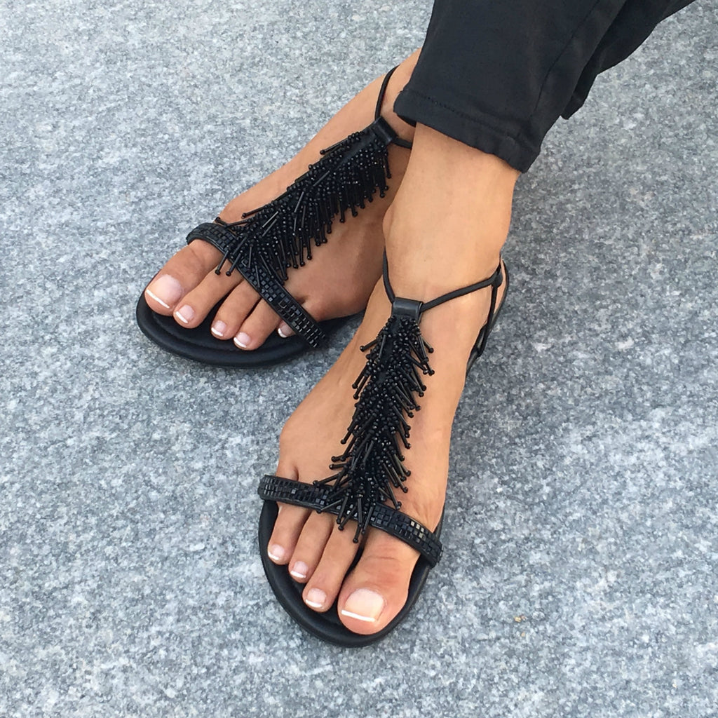 Star Black - Sandals
