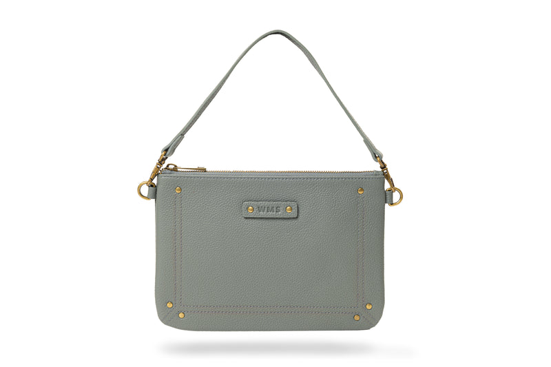 Pouch Green Sage – leather